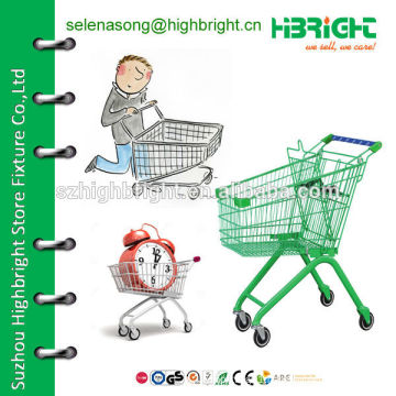 60L Shopping Trolley for supermarket